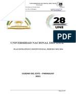 Plan Estrategico Institucional U.N.E. 2022 Eladio