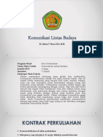 Komunikasi Lintas Budaya - Bahan AJar