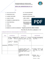 PDF Sesion de Aprendizaje 30