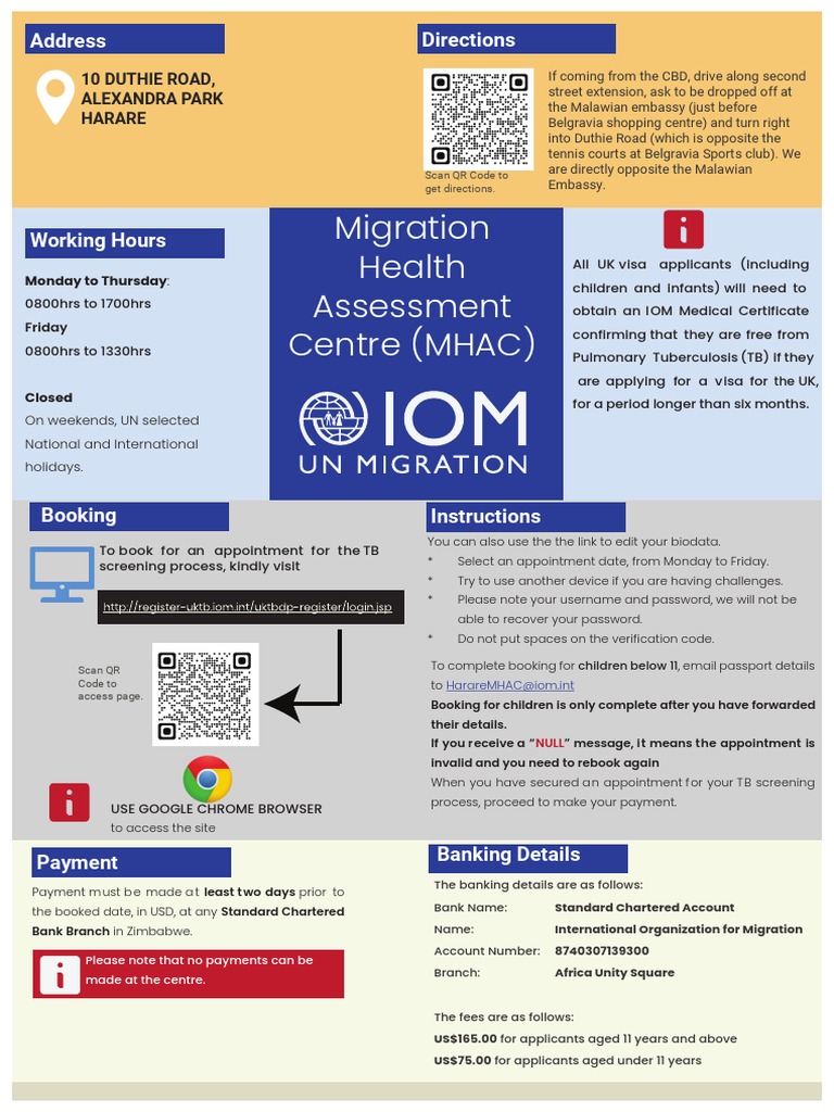 Uktb Information Sheet Apr 2022 PDF Physical Examination Tuberculosis