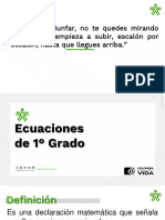 Ecuaciones de Primer Grado