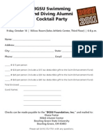 Cocktail Party RSVP