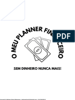 Planner Financeiro (Para Impressão em Preto e Branco)