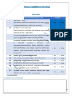 Form Self Assesment Protokol