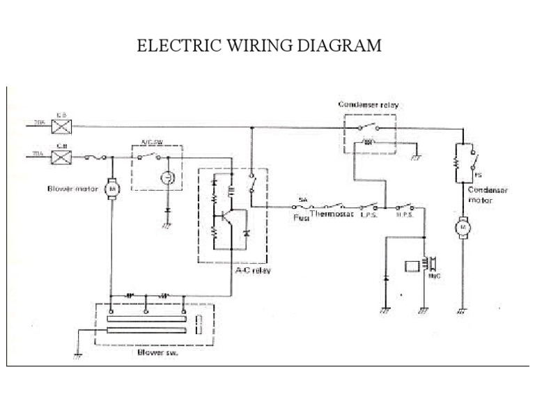 Electric Wiring Diagram Komatsu | PDF
