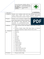 SOP Penatalaksanaan Cedera Kepala