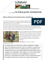 Unidad 3. Recurso 1. Educación Ambiental, Concepto, Orígenes.