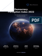 Democracy Perception Index 2022
