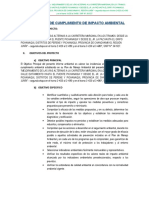 10.-Informacion de Cumplimiento de Impacto Ambiental