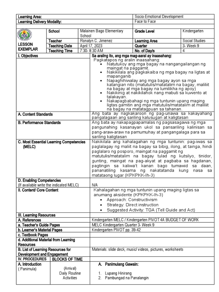 Co Week 9 Quarter 3 Pdf