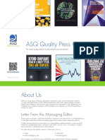 Asq Quality Press Book Catalog