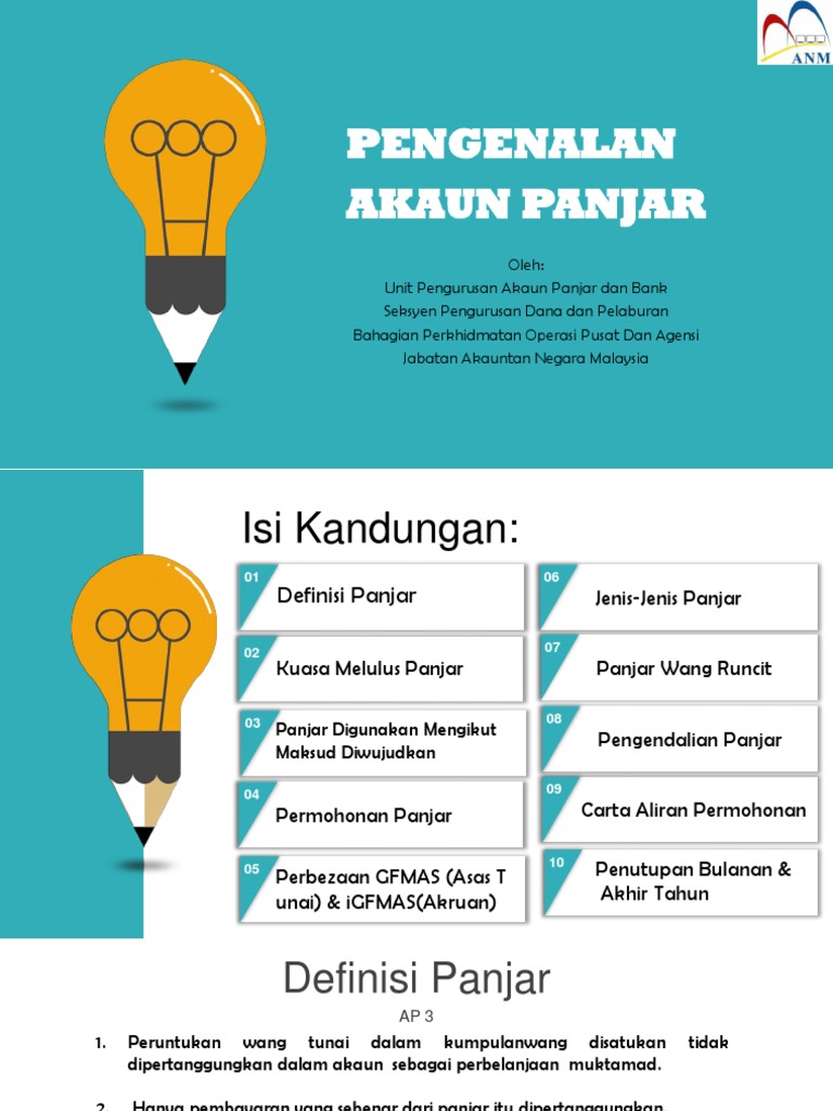 Pengenalan Panjar | PDF