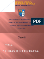 FIC - Clase 5 - OBRAS POR CONTRATA