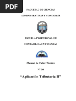 Manual Taller X Aplicación Tributaria II LFSMCH