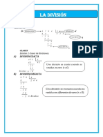 Ficha Division Exacta e Inexacta