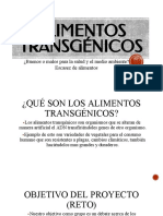 Alimentos Transgénicos: ¿Buenos o Malos para La Salud y El Medio Ambiente? Escasez de Alimentos