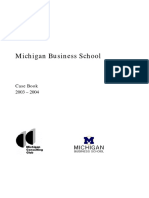 Michigan Ross Casebook 2003