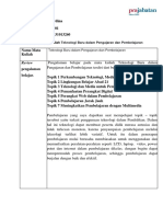 PGSD - Jurnal Refleksi Teknologi Baru Dalam Pengajaran Dan Pembelajaran