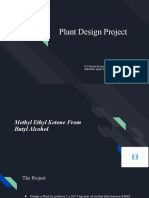 Plant Design Project