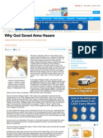 Why God Saved Anna Hazare
