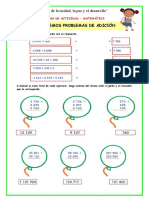 Ficha - Juevess-Mat-Resolvemos Problemas de Adición