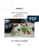 Modul Food & Beverage PKL