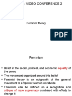 SV 2 - Feminist Theory