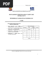 Soalan Uasa PJPK Tingkatan 3 2023 | PDF