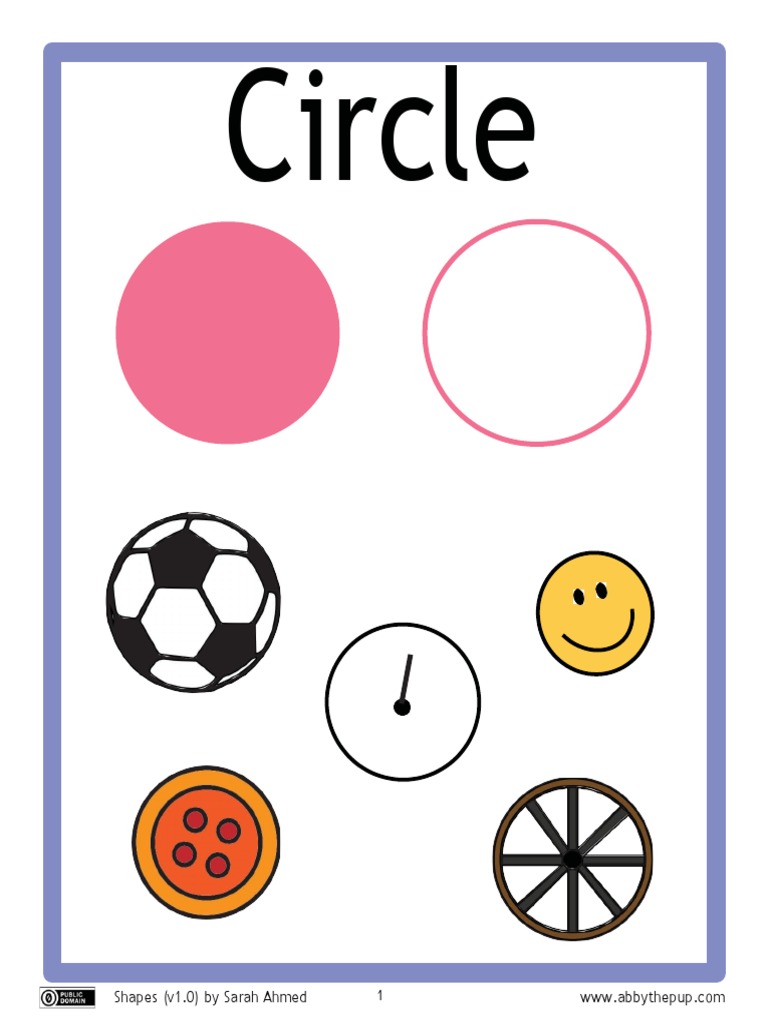 Shapes pdf shape color