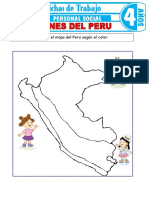 Regiones Del Peru Para Ninos de 4 Anos