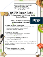 Purwa Catering Culinary Rsud Pasar Rebo