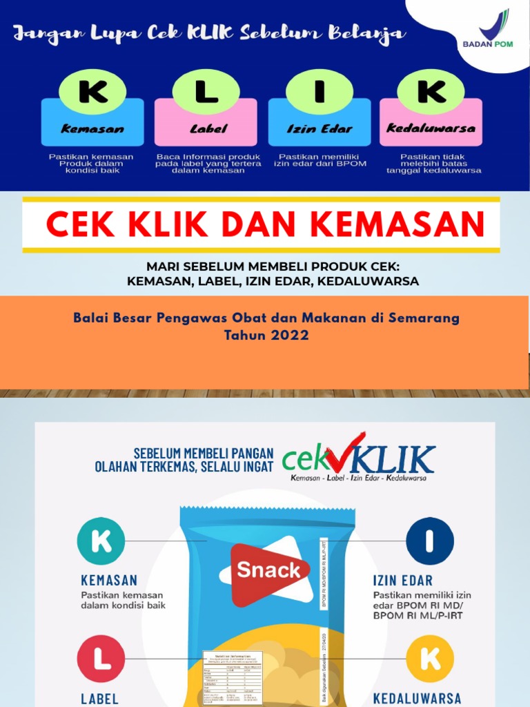 Cek Kemasan dan Label Pangan Aman | PDF | Kesehatan Holistik