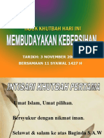 KHUTBAH Multimedia 3 November 2006 (3 November 2006)