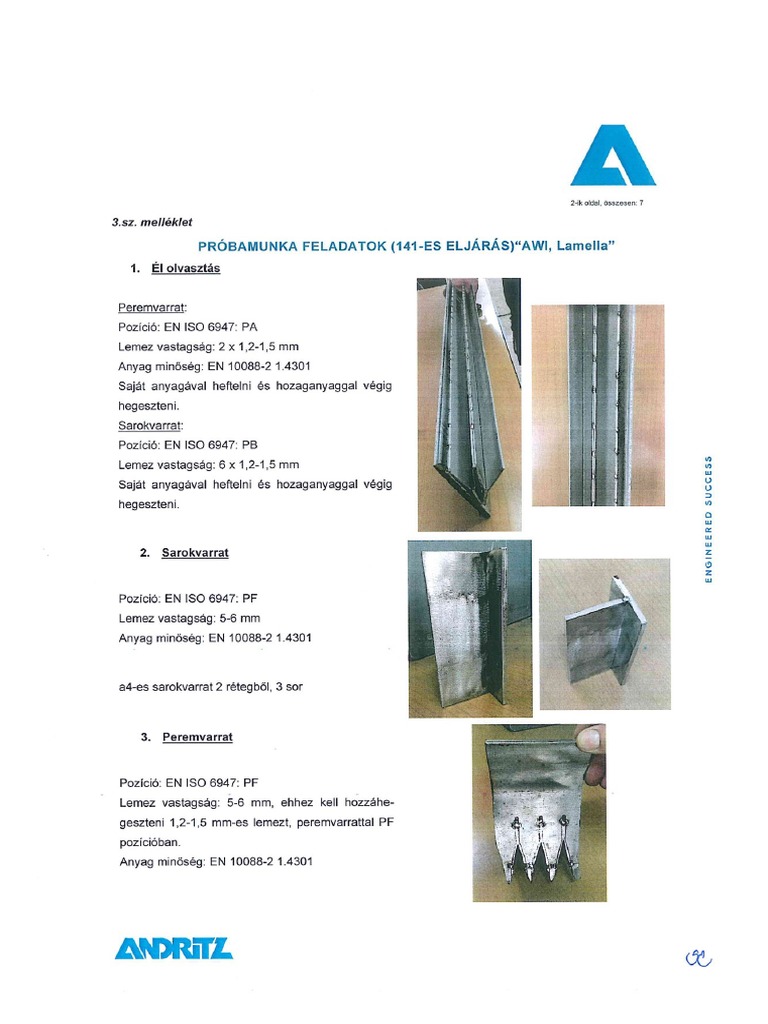 141-AWI Hegesztés | PDF