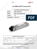 2.5G 850nm 550m SFP Transceiver