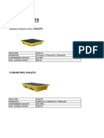 Excelsafe Spill Pallets