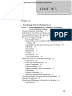 Community Psychology Fourth Edition Sample Chapter
