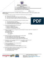 Mdat-Science 4-Test Paper Format