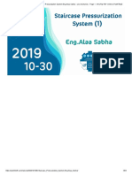 20191030-Staircase Pressurization System-Eng - Alaa Sabha - Yec - Mechanics - Page 1 - 94 - Flip PDF Online - PubHTML5