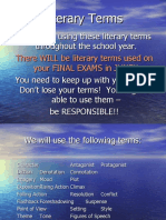 Literary Terms PP