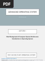 Lecture 1 - 23SU - Operating System Introduction