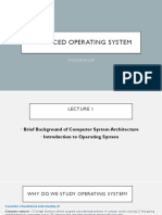 Lecture 1 - 23SU - Operating System Introduction