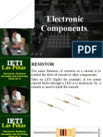 Electronic Components With Functions For DIT