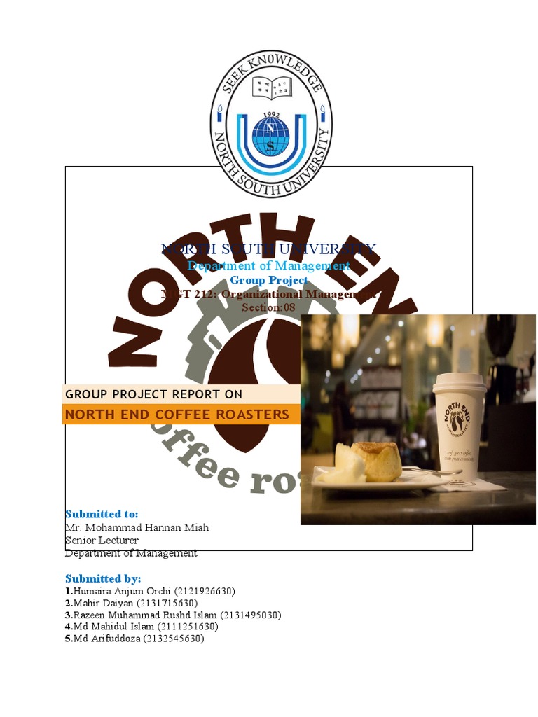 North End Coffee Roasters PDF Coffee Customer Relationship Management