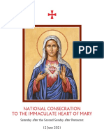 National Consecration To The Immaculate Heart of Mary