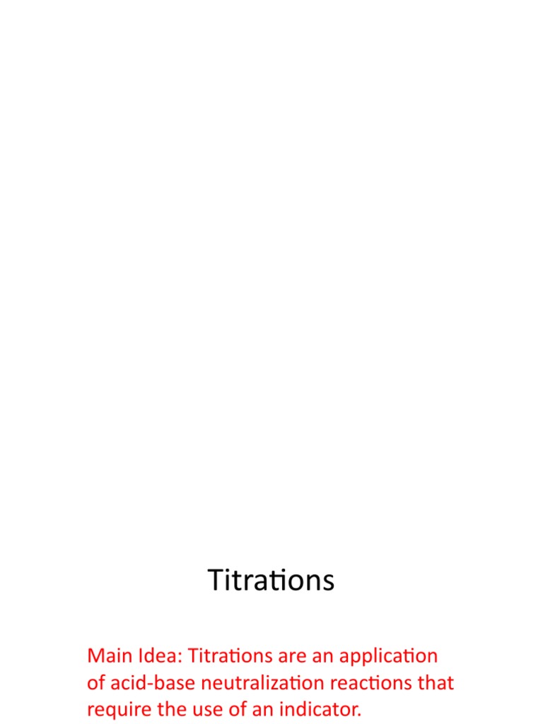 Titration Pdf Titration Chemistry