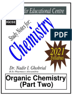 Organic Chemistry (Part Two) Notes