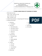 Ketentuan Pelayanan Laboratorium Upt Puskesmas DTP Menes