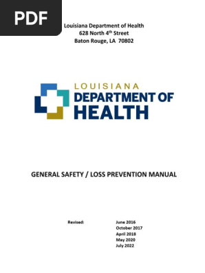 General Safety Loss Prevention Manual