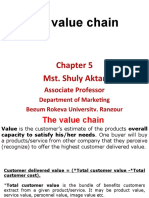 The Value Chain Chapter 5